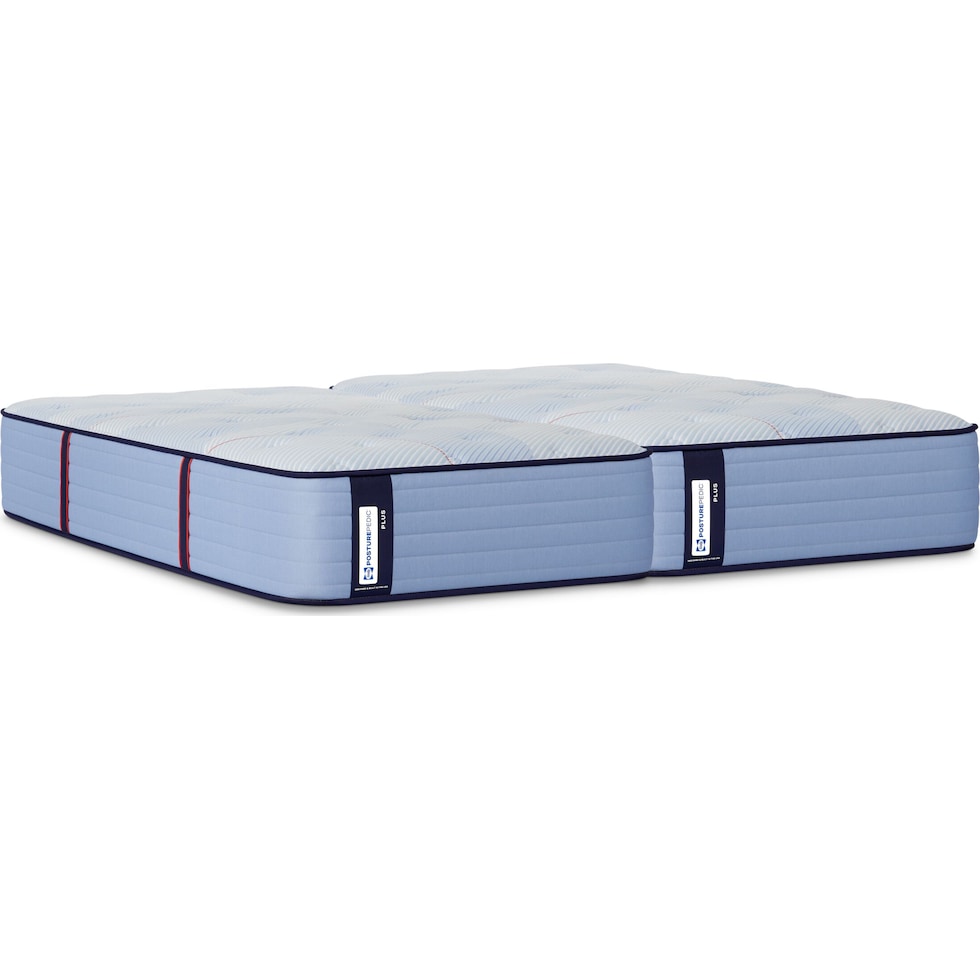 sealy® linton blue split california king mattress   
