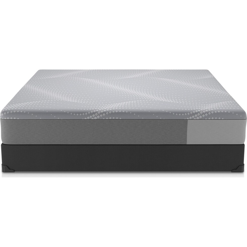 sealy® oriole mattress collection gray california king mattress foundation set   