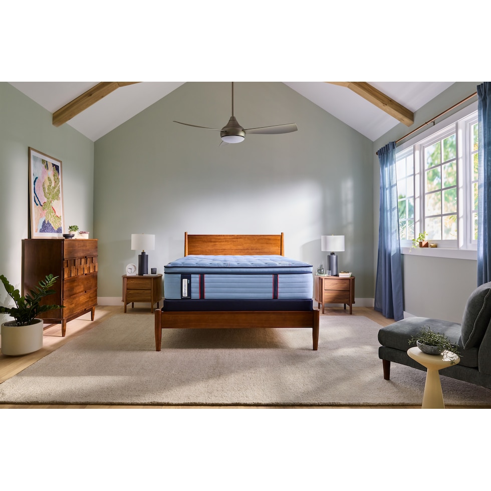 sealy® rycroft blue california king mattress   