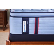 sealy® rycroft blue queen mattress   