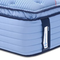 sealy® rycroft blue twin mattress   