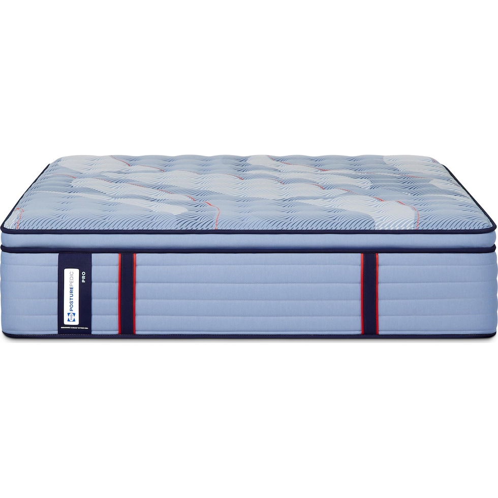 sealy® rycroft blue twin mattress   