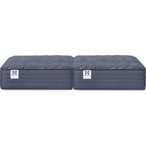 sealy® weston lane blue split california king mattress   