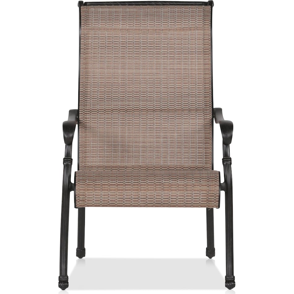 seaside light brown outdoor chair   