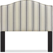 seaside multicolor queen upholstered headboard   