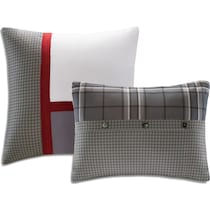 seaton gray twin bedding set   
