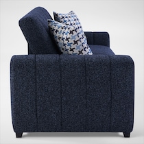 sebastian blue sleeper sofa   