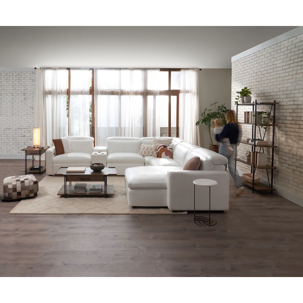 sedona dark brown etagere   
