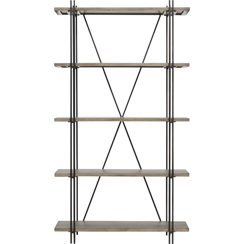 sedona dark brown etagere   
