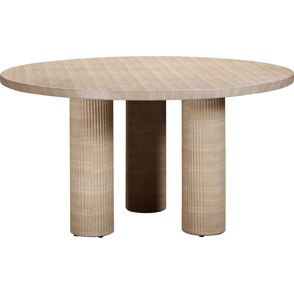 sedona light brown dining table   