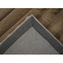 selena dark brown area rug x