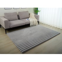 selena gray area rug  x    