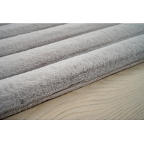selena gray area rug  x    
