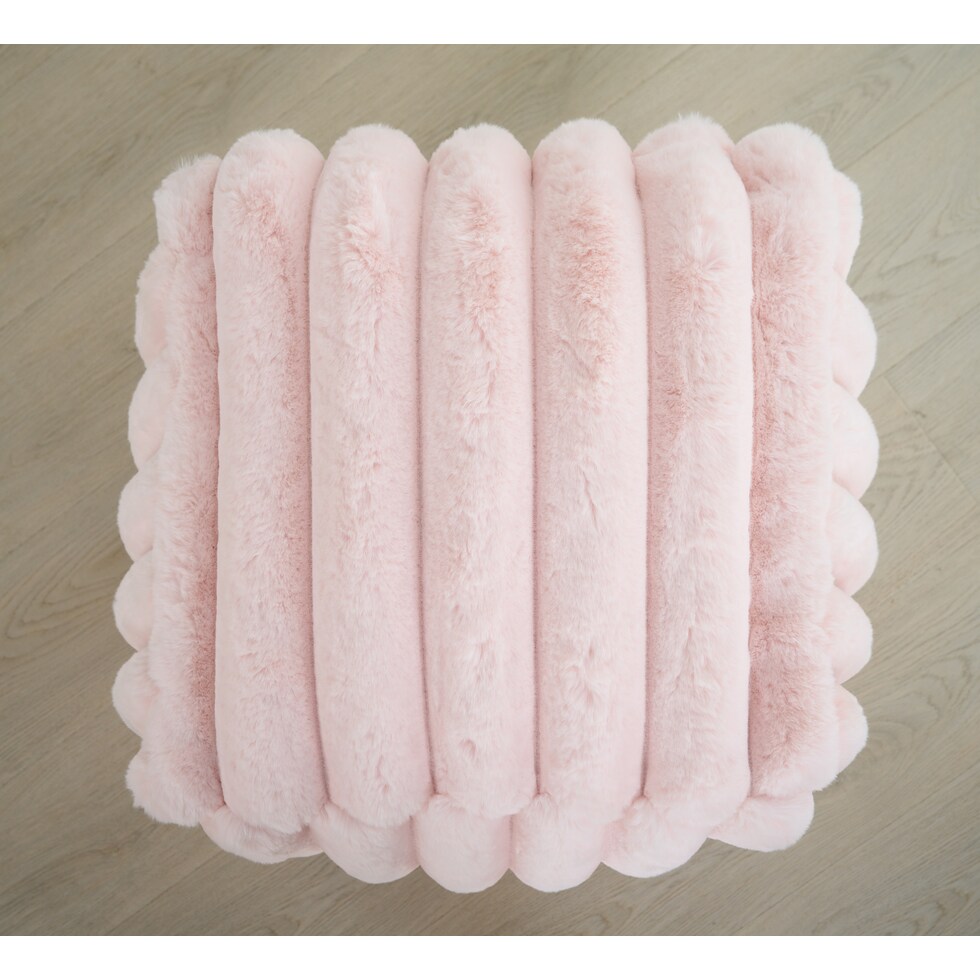 selena pink pouf   