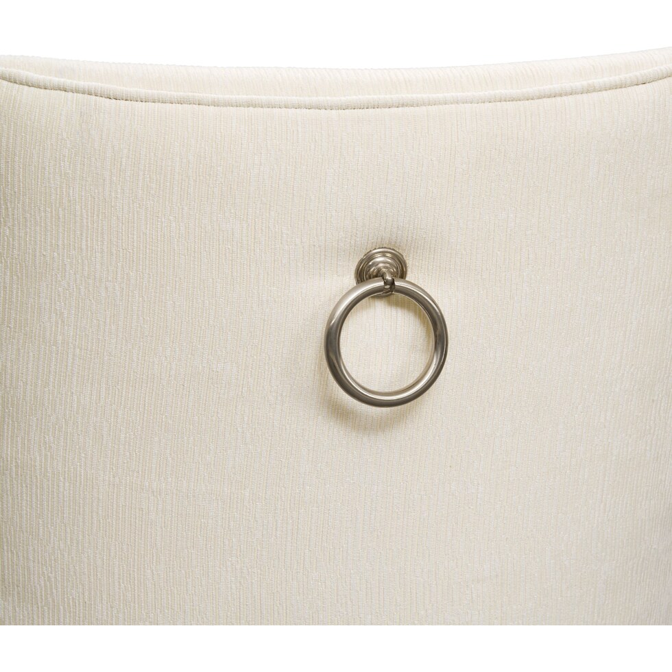 selene white host chair   