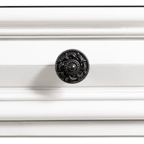 senna white nightstand   