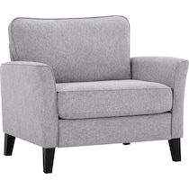 sephra gray accent chair   