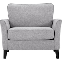 sephra gray accent chair   