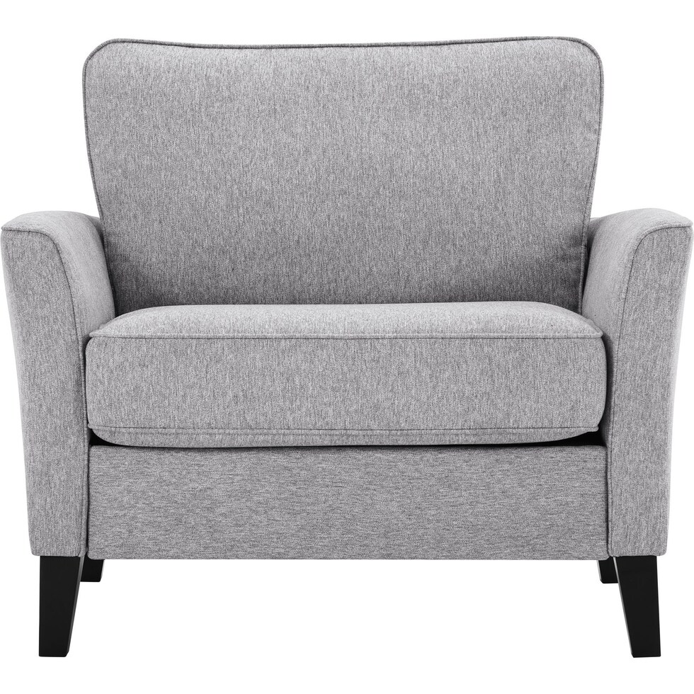 sephra gray accent chair   