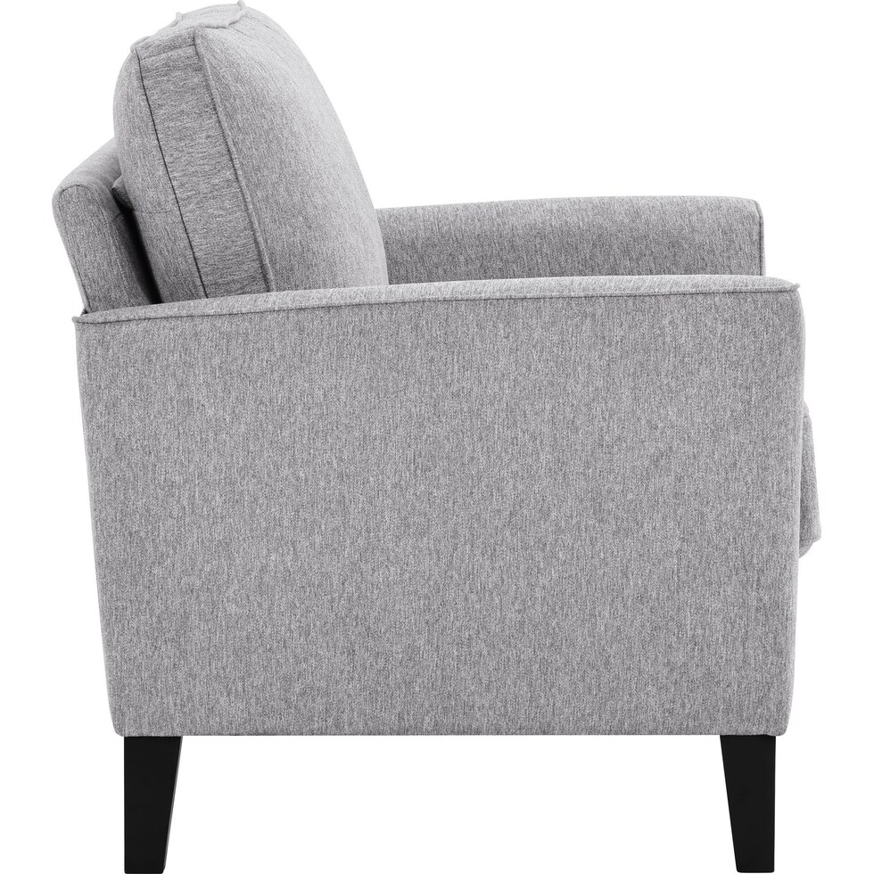 sephra gray accent chair   