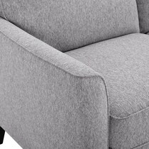 sephra gray accent chair   