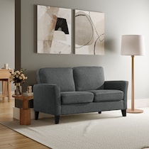 sephra gray loveseat   