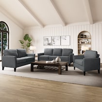 sephra gray loveseat   