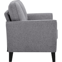 sephra gray loveseat   