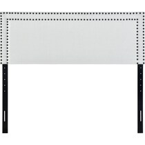 sephra white queen headboard   