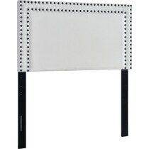 sephra white twin headboard   