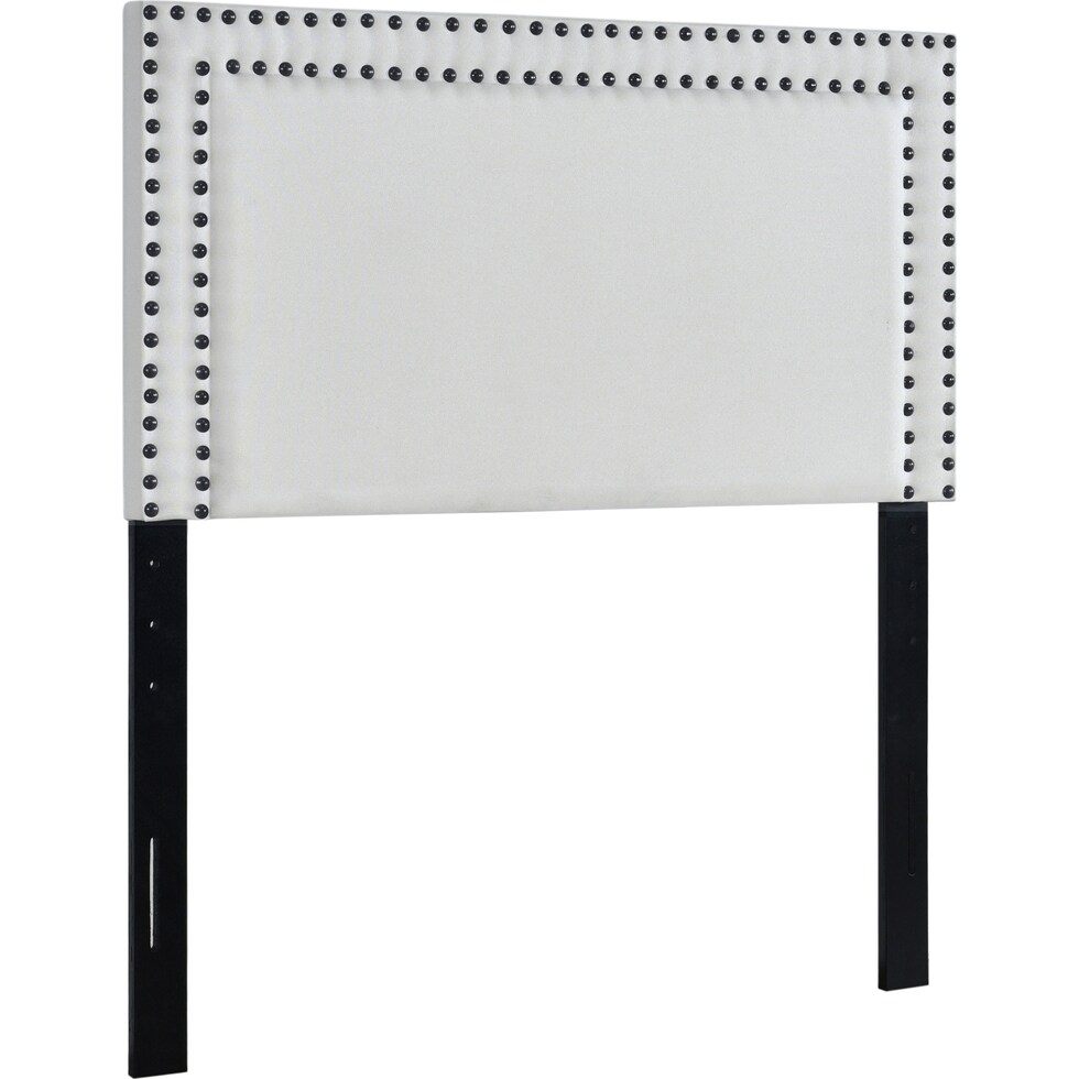 sephra white twin headboard   