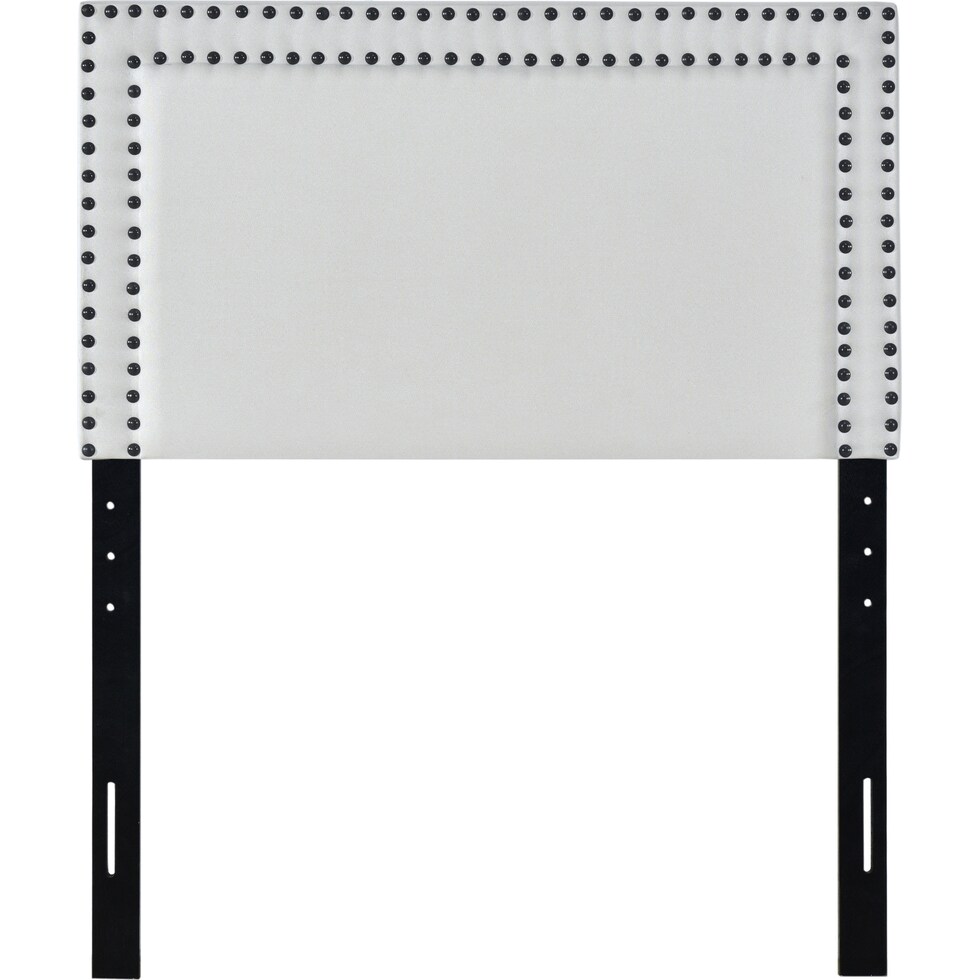 sephra white twin headboard   