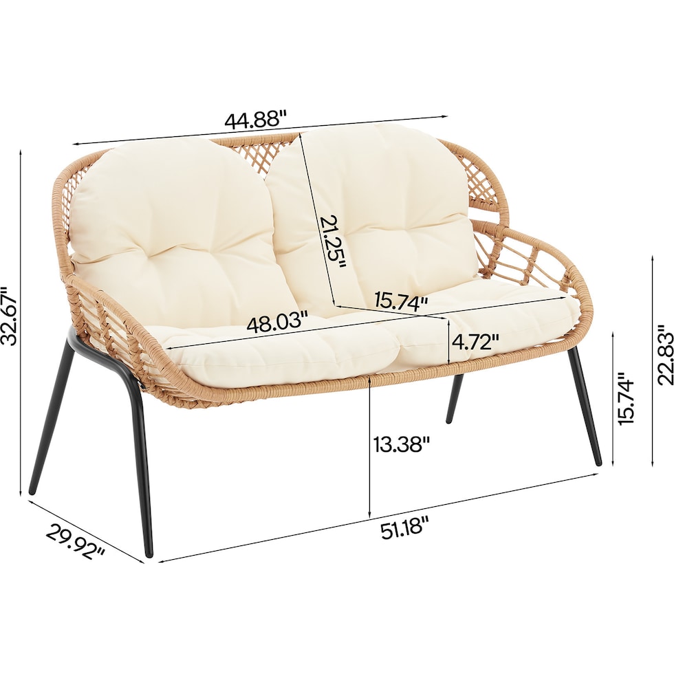 sequoia white  pc outdoor living   