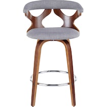 serafina gray counter height stool   