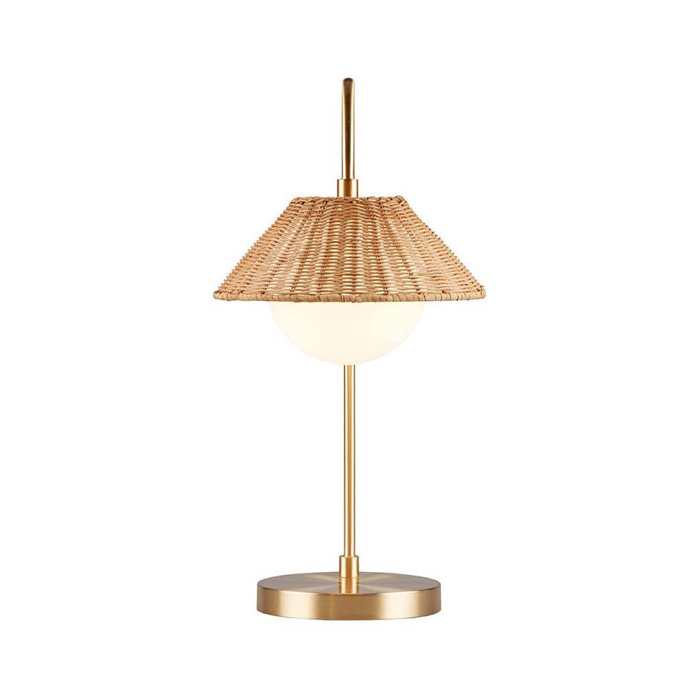 seraphine gold table lamp   