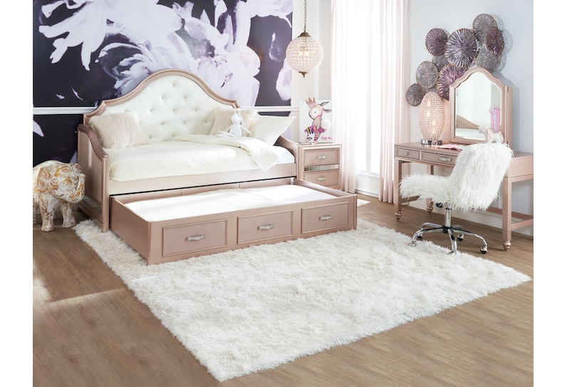 serena youth platinum bedroom main image  
