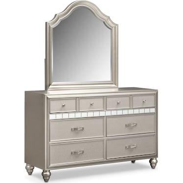 Undefined American Signature Furniture, A Dresser With Mirror