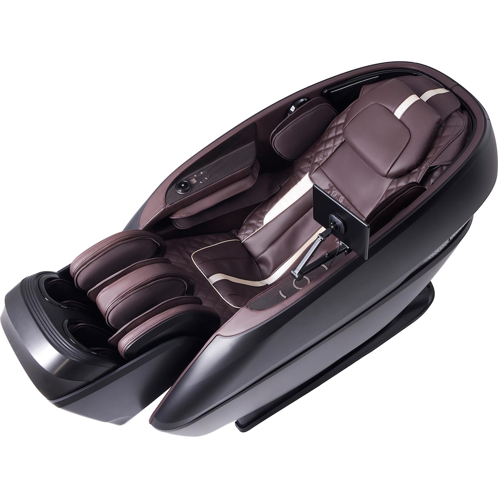 serenity expresso black massage chair   