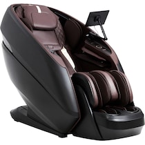 serenity expresso black massage chair   