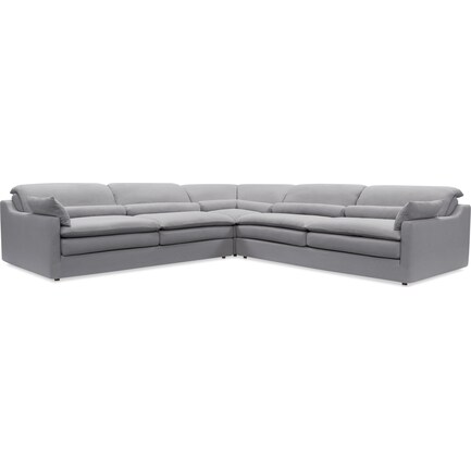 Serenity 3-Piece Sectional - Gray