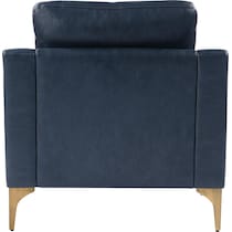 serta blue accent chair   