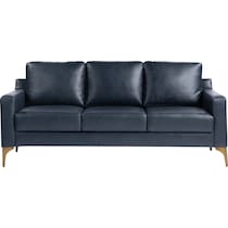 serta blue sofa   