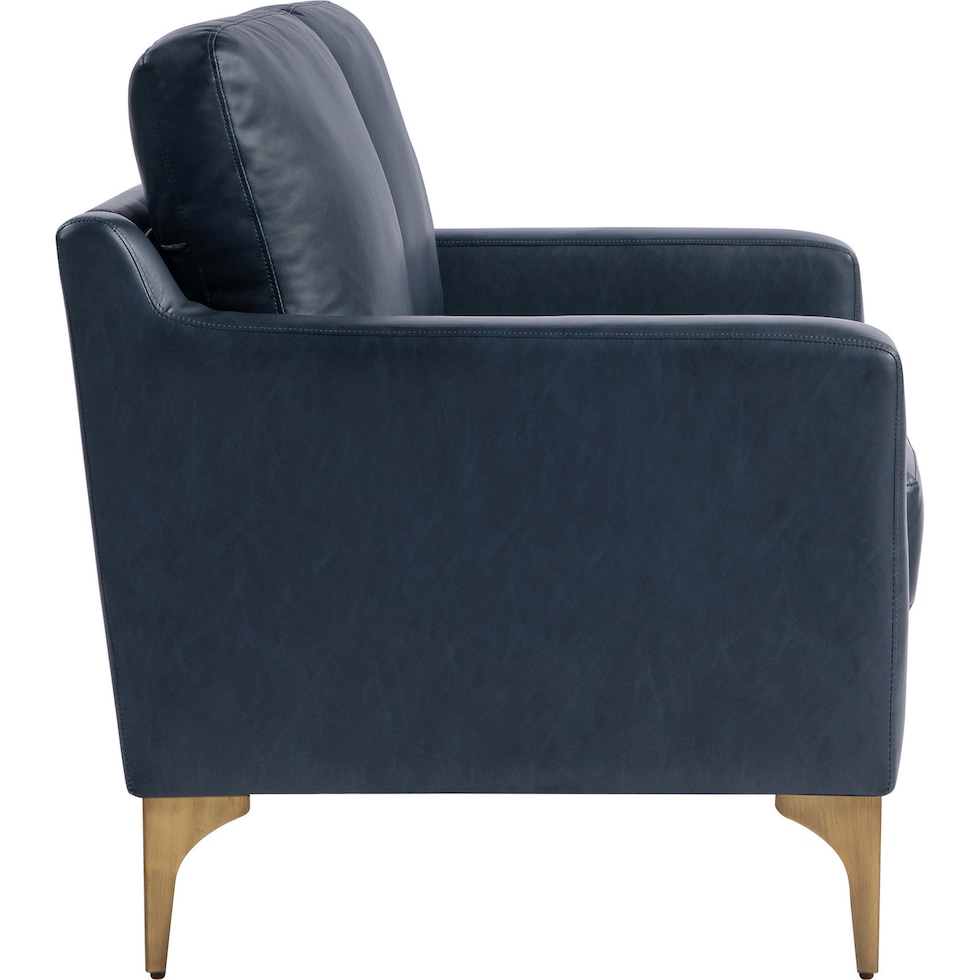 serta blue sofa   