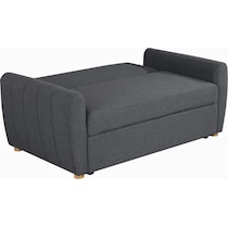 serta gray convertible loveseat   