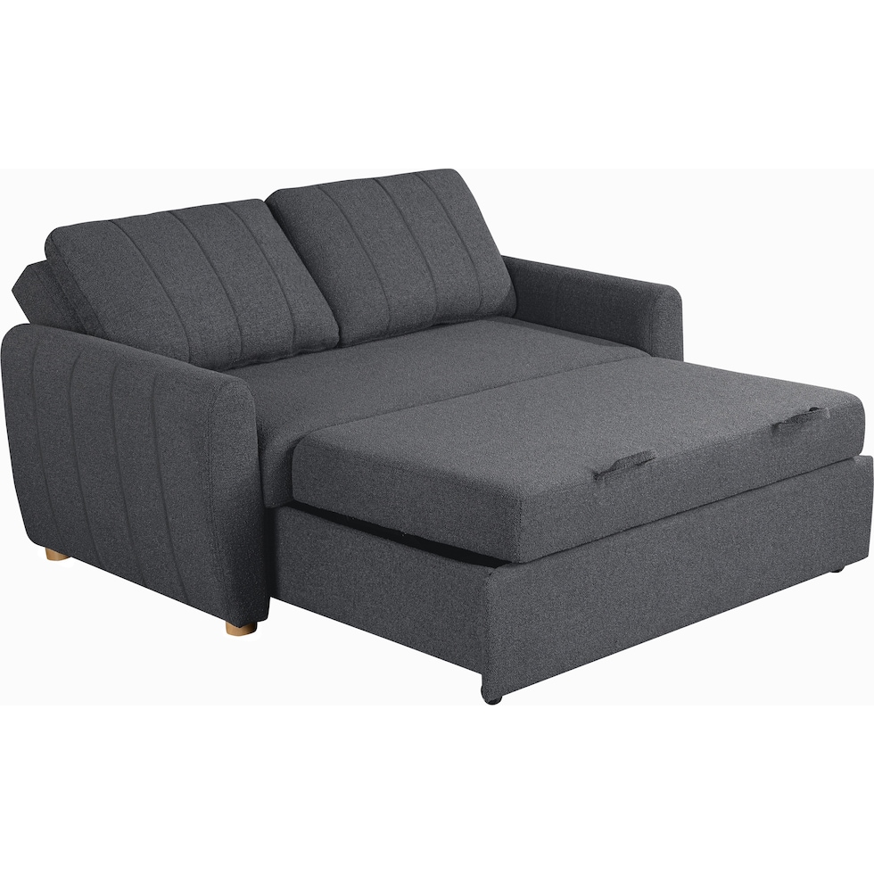 serta gray convertible loveseat   