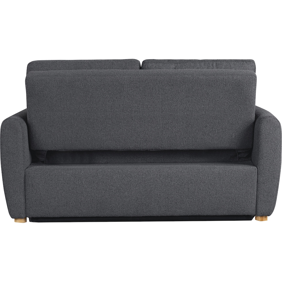 serta gray convertible loveseat   