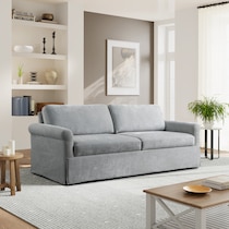 serta gray convertible sofa   