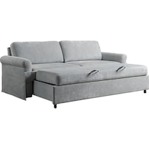 serta gray convertible sofa   