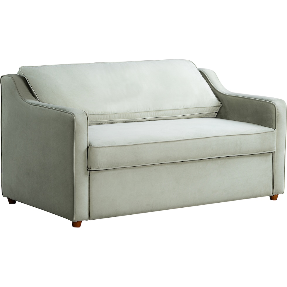 serta green convertible loveseat   