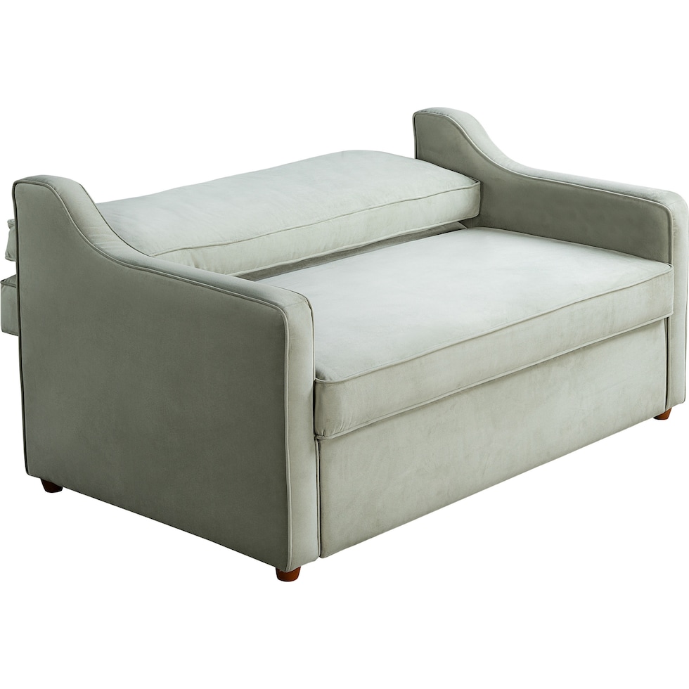 serta green convertible loveseat   